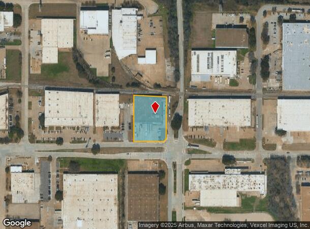  3521 Avenue E E, Arlington, TX Parcel Map