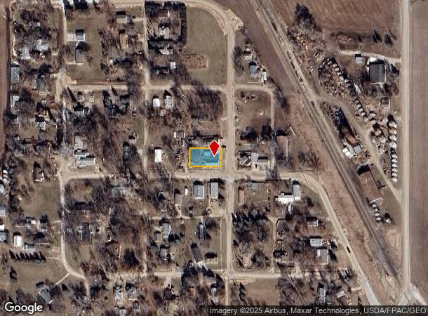  212 Main St, Leshara, NE Parcel Map