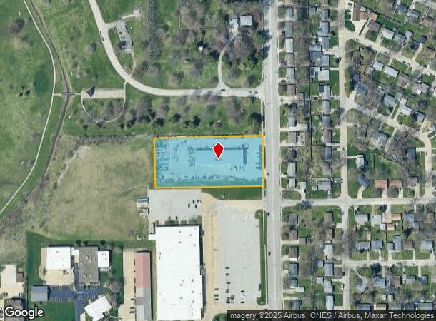  1401 N Mattis Ave, Champaign, IL Parcel Map