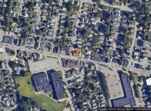  601 Hartford Ave, Providence, RI Parcel Map