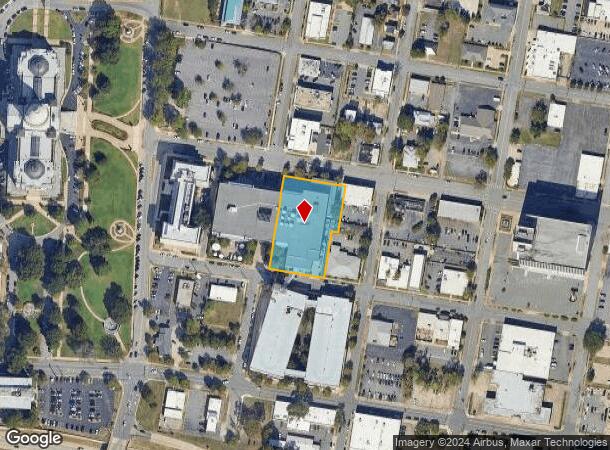  1401 W Capitol Ave, Little Rock, AR Parcel Map