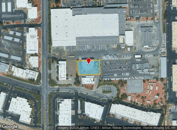  1120 Grier Dr, Las Vegas, NV Parcel Map