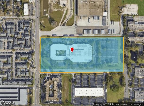  3000 University Center Dr, Tampa, FL Parcel Map