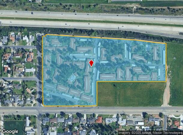  5435 E Belmont Ave, Fresno, CA Parcel Map