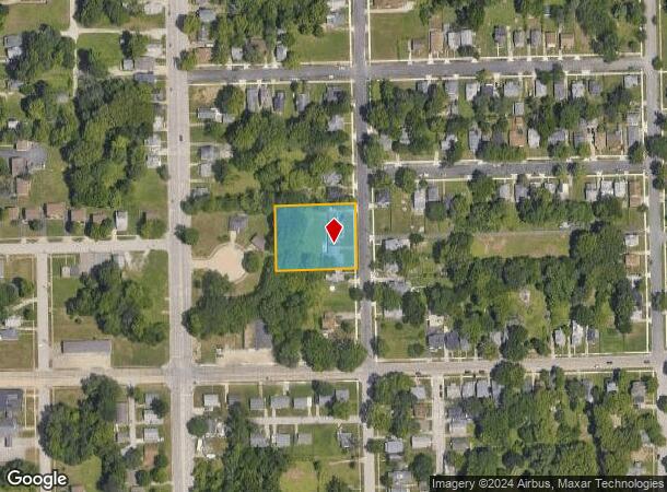  729 S Webster St, Decatur, IL Parcel Map