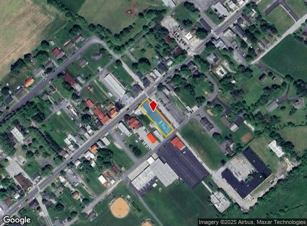 100 W Main St, Fairfield, PA Parcel Map