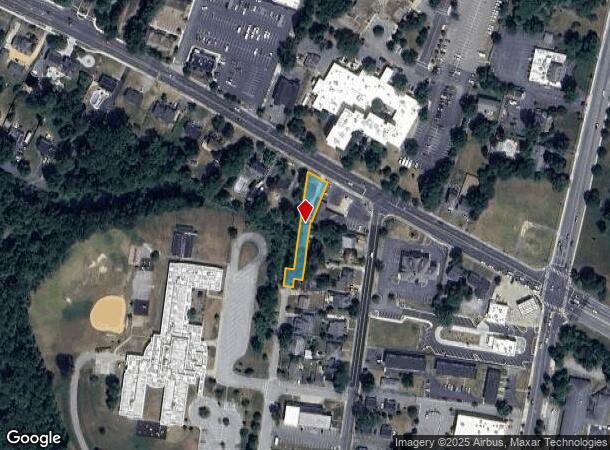 25415 Point Lookout Rd, Leonardtown, MD Parcel Map
