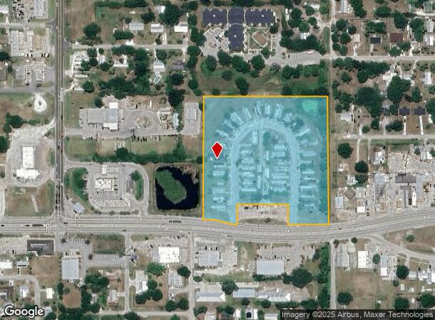  1659 State Road 70 W, Okeechobee, FL Parcel Map