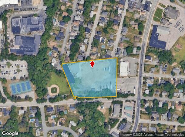 1265 Mendon Rd, Woonsocket, RI Parcel Map