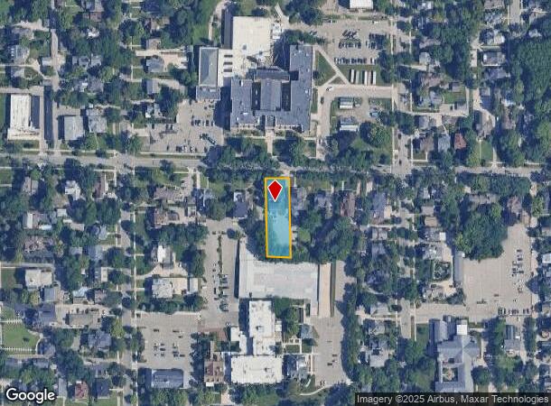  442 Fountain St Ne, Grand Rapids, MI Parcel Map