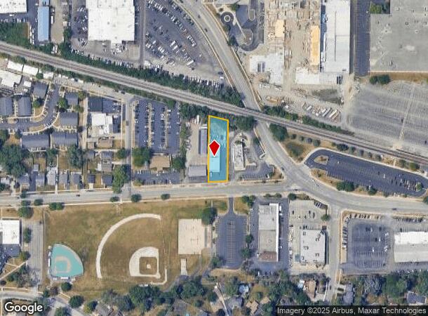418 E Maple Ave, Roselle, IL Parcel Map