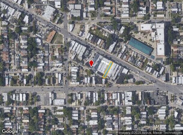  3705 W Grand Ave, Chicago, IL Parcel Map