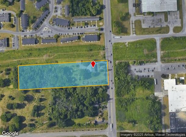 7335 Morgan Rd, Liverpool, NY Parcel Map