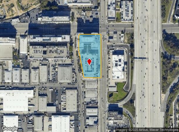  5200 W Century Blvd, Los Angeles, CA Parcel Map