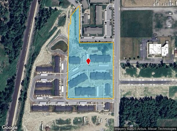 1222 Scotchman Loop, Sandpoint, ID Parcel Map