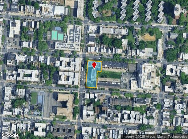  1465 Prospect Pl, Brooklyn, NY Parcel Map