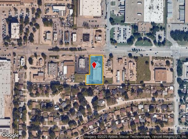  2014 E Belt Line Rd, Carrollton, TX Parcel Map