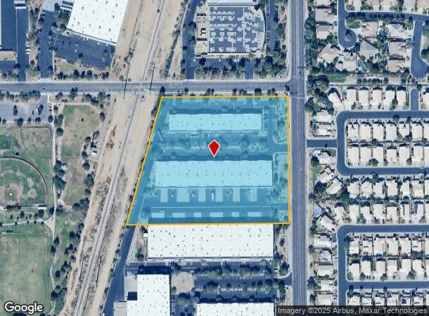  8240 S Kyrene Rd, Tempe, AZ Parcel Map