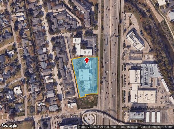  11343 N Central Expy, Dallas, TX Parcel Map