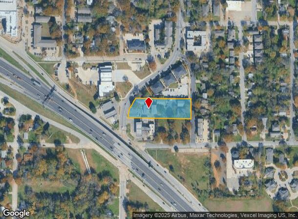 1226 Avenue A St, Denton, TX Parcel Map