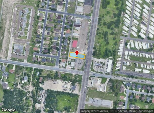 2504 S Cage Blvd, Pharr, TX Parcel Map