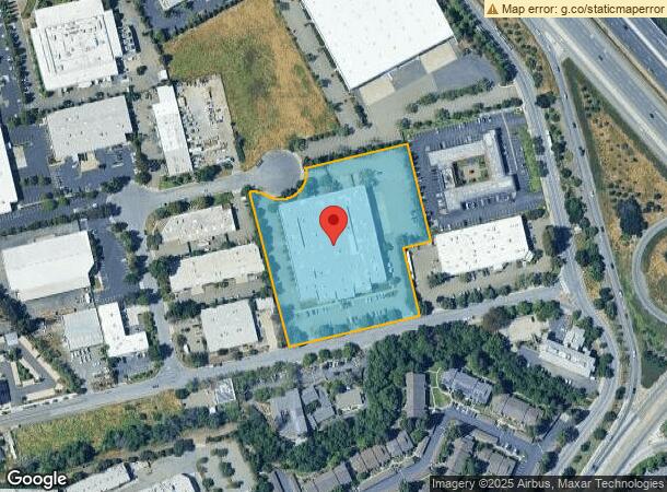  551 Brown Rd, Fremont, CA Parcel Map