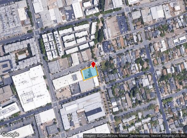 1355 Ocean Ave, Emeryville, CA Parcel Map