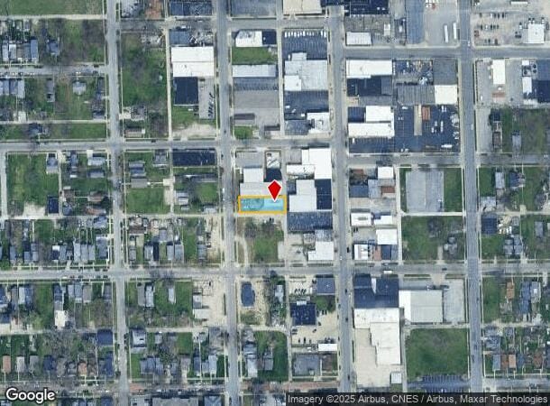  1921 S Harrison St, Fort Wayne, IN Parcel Map