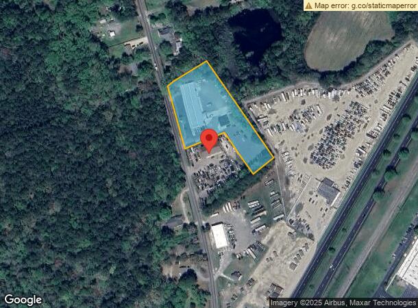  743 S Camden Ave, Fruitland, MD Parcel Map