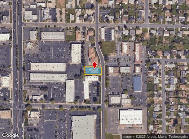  3321 S Fairway St, Visalia, CA Parcel Map