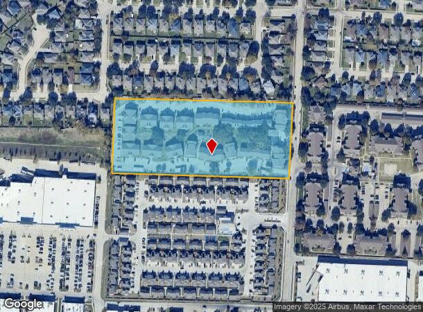  2003 Skyline Dr, Mckinney, TX Parcel Map
