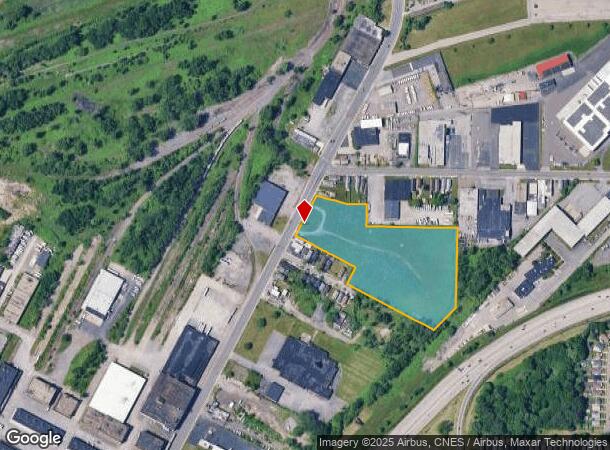  837 Bailey Ave, Buffalo, NY Parcel Map