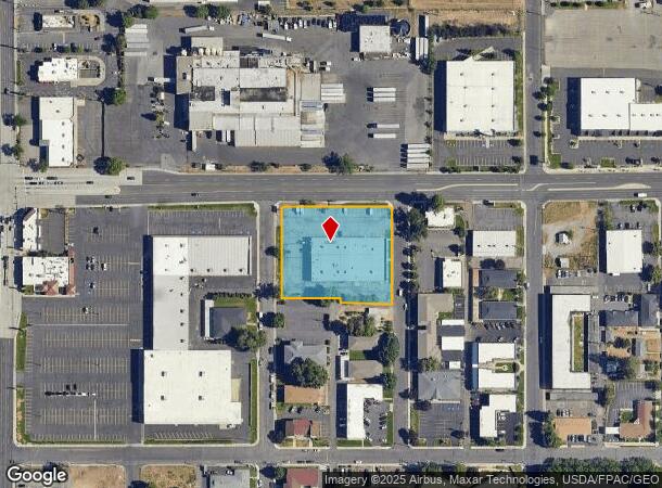  102 E Francis Ave, Spokane, WA Parcel Map