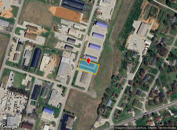 Buchannan Ave, Bardstown, KY Parcel Map