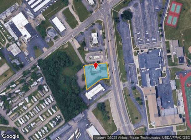  1929 Harshman Rd, Riverside, OH Parcel Map