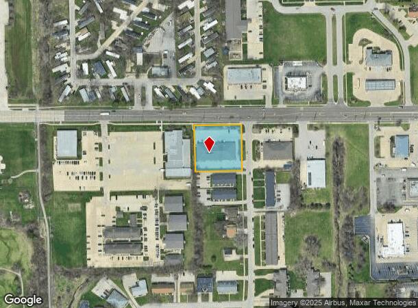  1609 Northbrook Dr, Normal, IL Parcel Map