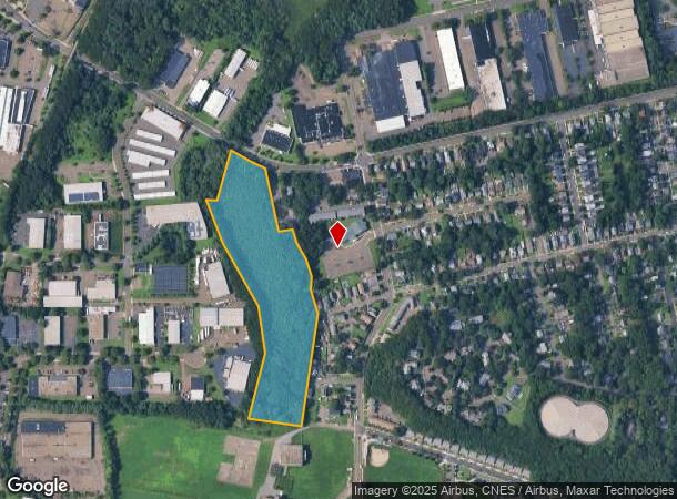  698 Newhall St, Hamden, CT Parcel Map