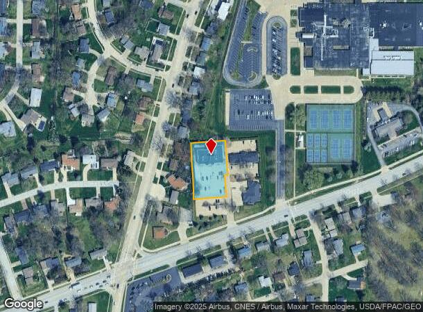 1906 Middle Rd, Bettendorf, IA Parcel Map