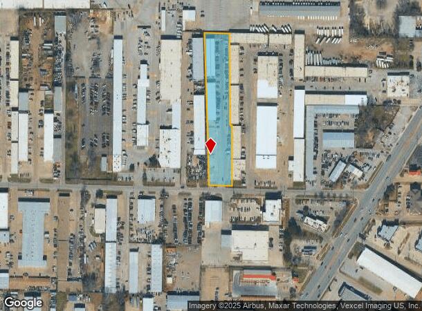  1117 Colorado Ln, Arlington, TX Parcel Map