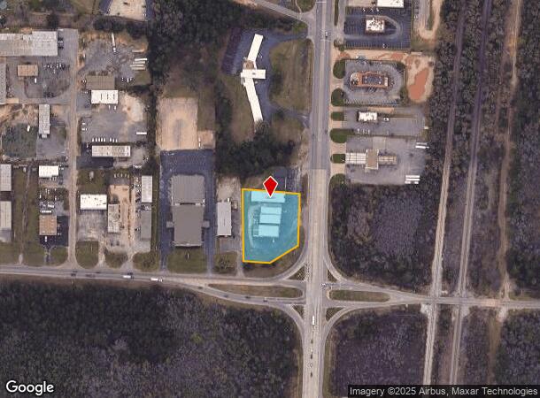  1123 Saraland Blvd S, Saraland, AL Parcel Map