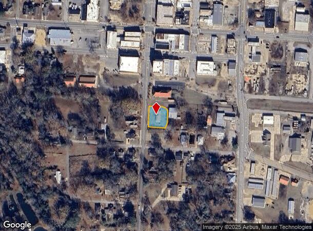 S Temple Ave, Fayette, AL Parcel Map