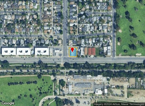  6410 Hayvenhurst Ave, Van Nuys, CA Parcel Map