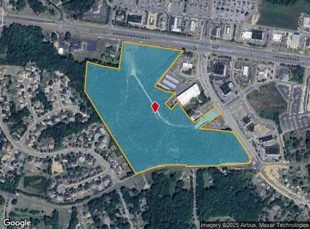 7020 Harrison Rd, Fredericksburg, VA Parcel Map