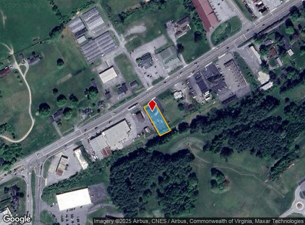  988 W Main St, Abingdon, VA Parcel Map