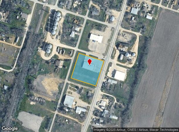 501 S Dalton St, Bartlett, TX Parcel Map