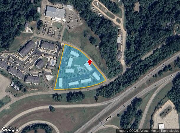 4225 I-20 Frontage Rd, Vicksburg, MS Parcel Map