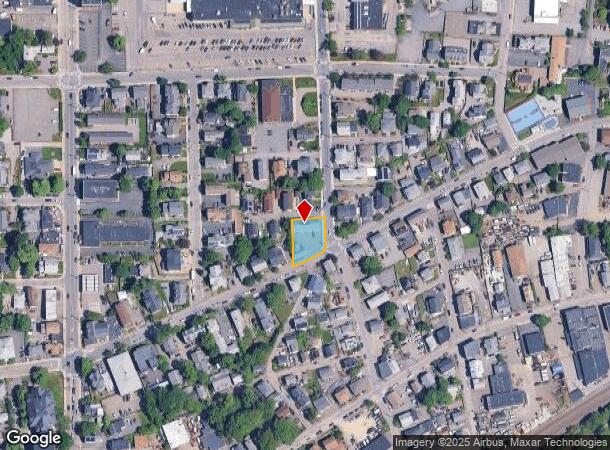  57 Harvard St, Waltham, MA Parcel Map