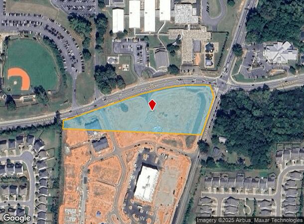  Hickory Rd, Woodstock, GA Parcel Map