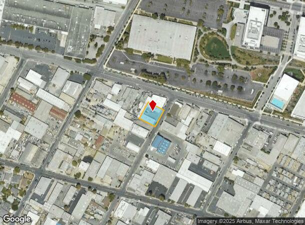  881 Hurlingame Ave, Redwood City, CA Parcel Map