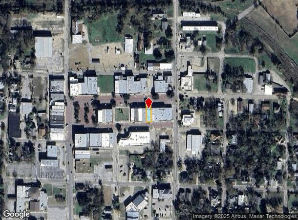  1113 Main St, Commerce, TX Parcel Map